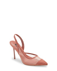 Topshop Fate Pointed Toe Mesh Pump