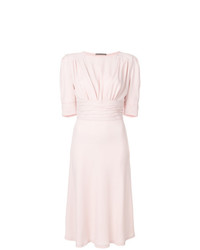 Ermanno Scervino Fitted Ruched Dress