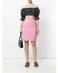 Versace Vintage Fitted Midi Skirt