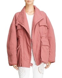 Isabel Marant Oversize Textured Cotton Jacket