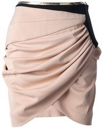 Alexandre Vauthier Gathered Wrap Style Skirt