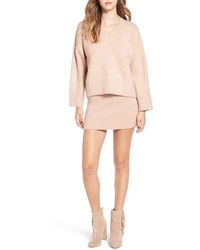 Lucca Couture Knit Miniskirt