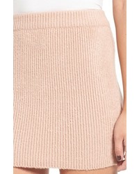Lucca Couture Knit Miniskirt