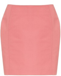 Cédric Charlier Pink Cotton Mini Skirt