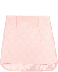 Miu Miu Sold Out Quilted Shell Mini Skirt