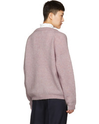 Acne Studios Pink Mohair Dramatic Sweater