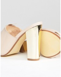 Office Spice Knot Heeled Mules