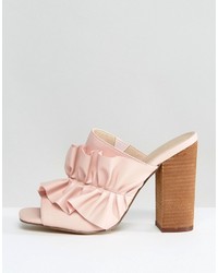 Asos Talent Scout Ruffle Mules