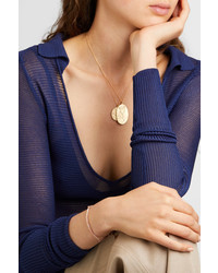 Brooke Gregson 14 Karat Gold Silk And Diamond Convertible Necklace And Bracelet