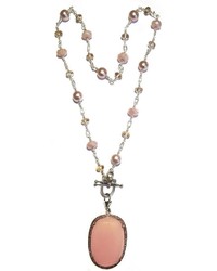 Melinda Lawton Jewelry Pastel Pink Necklace