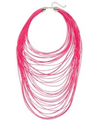 Topshop Multistrand Cord Necklace