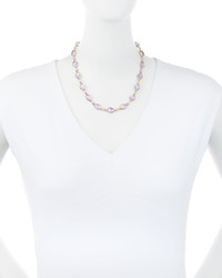 Konstantino Pink Mother Of Pearl Doublet Necklace