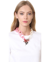 Marni Resin Necklace With Flower