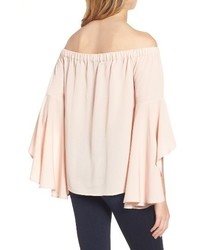 Chelsea28 Bell Sleeve Off The Shoulder Top