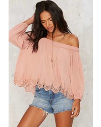 Factory Paloma Off The Shoulder Top