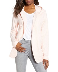 Caslon Open Front Hooded Cardigan