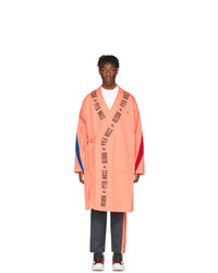 Reebok By Pyer Moss Pink Collection 3 Wrap Coat