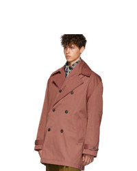 Y/Project Pink Double Lapel Coat
