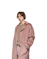 Nanushka Pink Timo Coat
