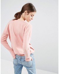 Asos Lounge Oversized Sweater With Cowl Neck