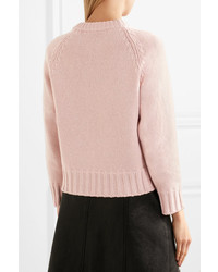 Alexander McQueen Oversized Cashmere And Wool Blend Sweater