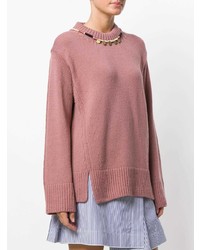 Forte Forte Oversized Necklace Detail Sweater