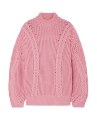Emilia Wickstead The Company Mirren Oversized Merino Wool Turtleneck Sweater