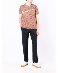 Etro Paisley Print Cotton T Shirt