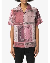 Amiri Bandana Print Silk Shirt