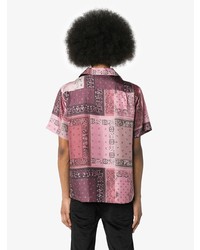 Amiri Bandana Print Silk Shirt