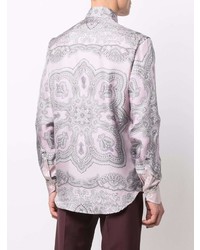 Etro Paisley Print Silk Shirt