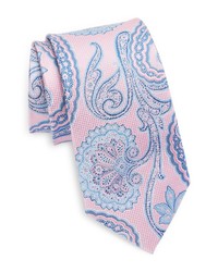 Nordstrom Paisley Silk Tie In Pink At