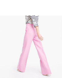J.Crew Collection Full Length Wool Silk Pant
