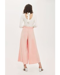 Topshop Double Buckle Palazzo Trousers
