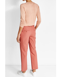 Theory Straight Leg Pants With Cotton