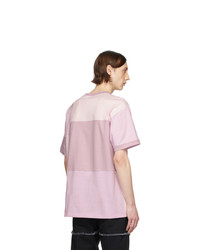 Ambush Pink Block Panel T Shirt