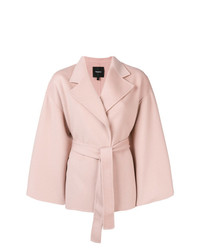 Theory Double Breasted Robe Coat
