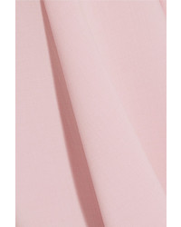 Max Mara Bugia Stretch Wool Pencil Skirt Pink