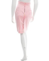 Emilio Pucci High Rise Pencil Skirt