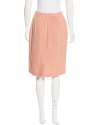 Prada Knee Length Pencil Skirt