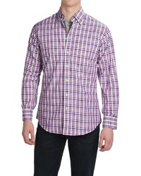 Scott Barber Andrew Cotton Dobby Shirt Long Sleeve