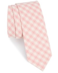 The Tie Bar Mesh Plaid Cotton Tie