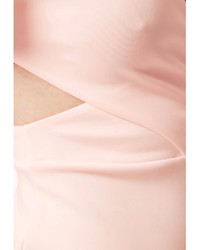 Missguided Sofoclesa Cut Out Side Romper In Pink