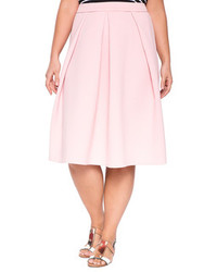 ELOQUII Plus Size Perfect Midi Skirt