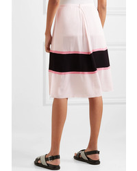 Marni Pleated Striped Skirt