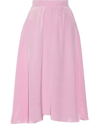 Roksanda Tilton Silk Crepe De Chine Midi Skirt