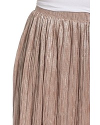 Vince Camuto Plus Size Crushed Foil Pleated Skirt