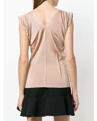 Chloé Pleated Jersey Top