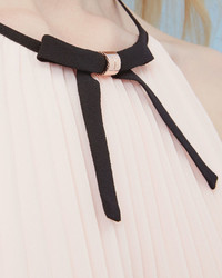 Ted Baker Bow Detail Pleated Dress
