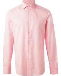 Pink Polka Dot Dress Shirt